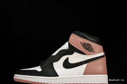 Pink Retro 1 High Rust Jordan 0905